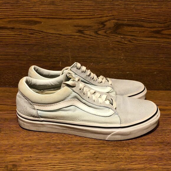 Vans off the wall lo womens green mint sneakers shoes size 8 500714 - Picture 1 of 8